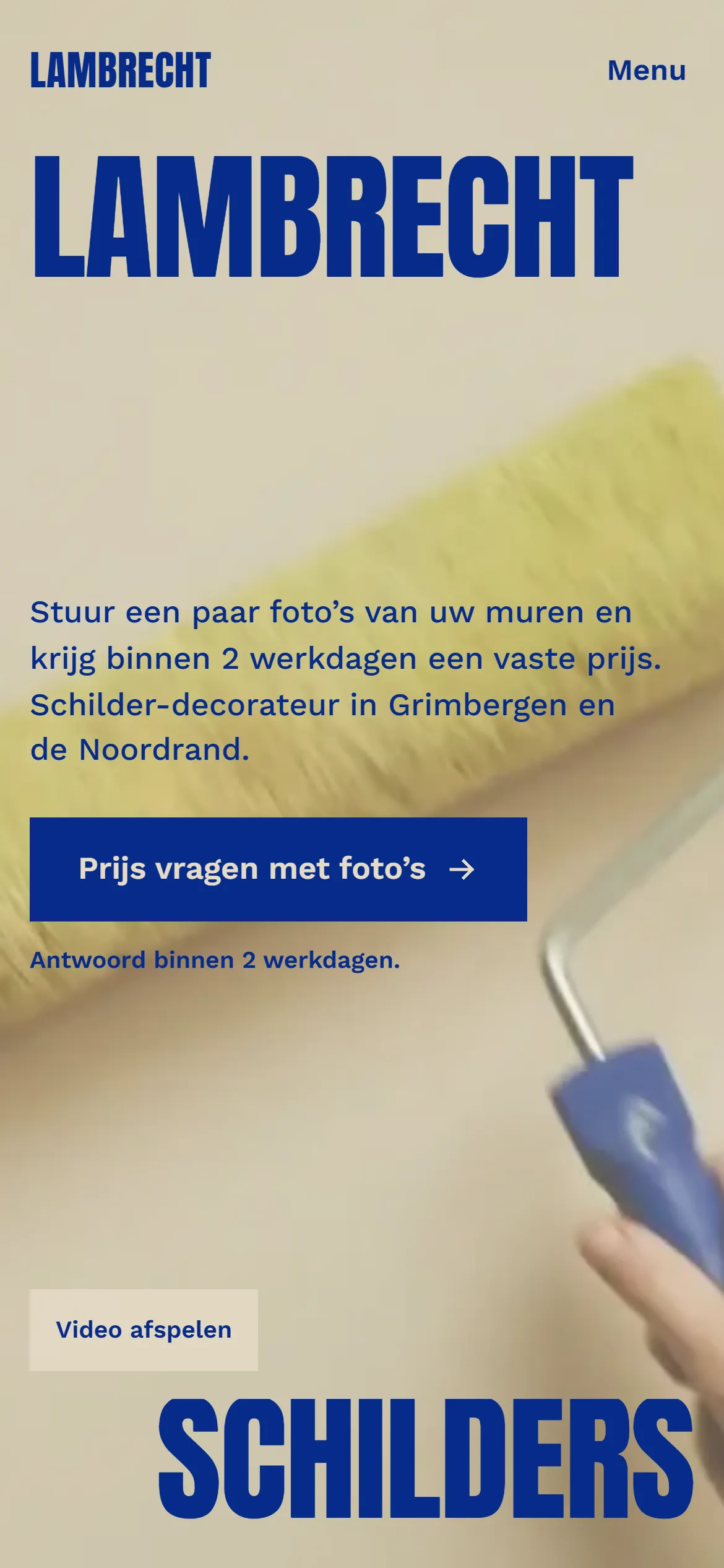 De demosite op een gsm, van dichtbij bekeken